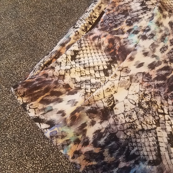 NWT Peony & Me snake/animal Cloud Dancer leggings - Picture 3 of 11